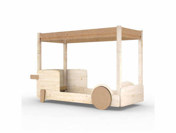 Mathy by Bols Discovery 1 autobed met dak 90x190cm