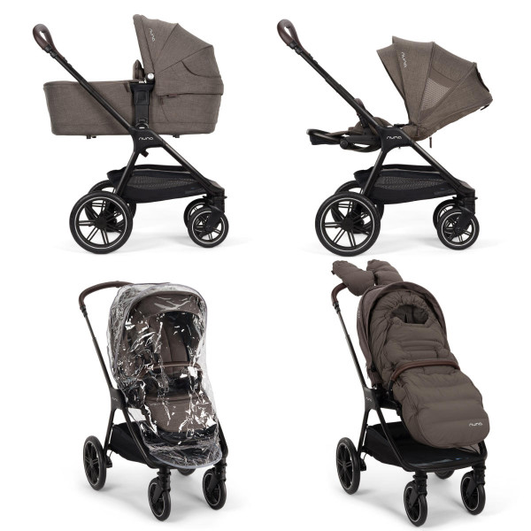 Nuna TRIV lx All‑in‑One Set inclusief Nuna ARRA Flex i‑Size Autostoeltje