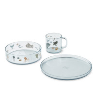 Liewood Siva Tritan Servies Set, 3-delig Liewood Siva Tritan Servies Set, 3-delig