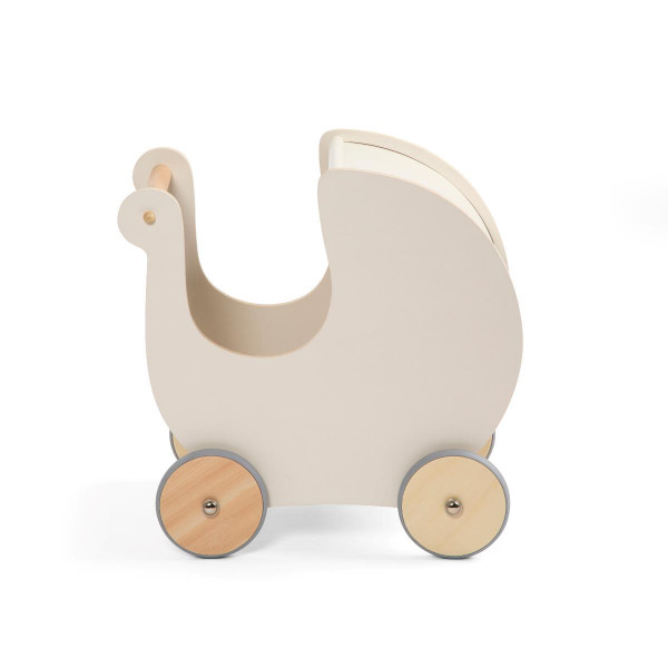 Sebra houten poppenwagen