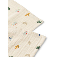 Preview: Liewood Lewis hydrofiele doeken, 2 stuks Preview: Liewood Lewis hydrofiele doeken, 2 stuks