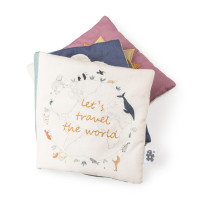 Preview: Sebra stoffen boek met activiteiten Preview: Sebra stoffen boek met activiteiten