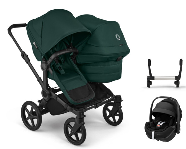 Bugaboo Donkey 6 Duo Kinderwagen Set 3 in 1 incl. Maxi Cosi Pebble 360 Pro2 i-Size