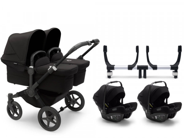 Bugaboo Donkey 5 Twin Wandelwagen Set 3 in 1 incl. Bugaboo Turtle Air