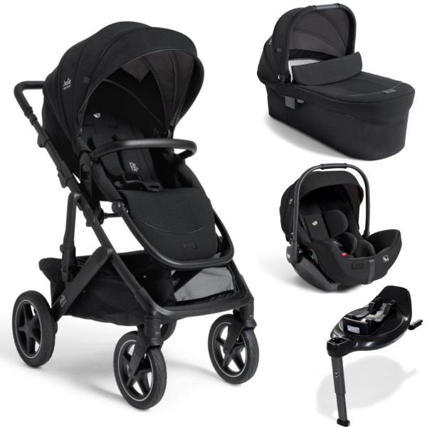Joie Signature Vinca 4-in-1 Kinderwagen Set incl. i-Level Pro i-Size Autostoeltje & i-Base Encore