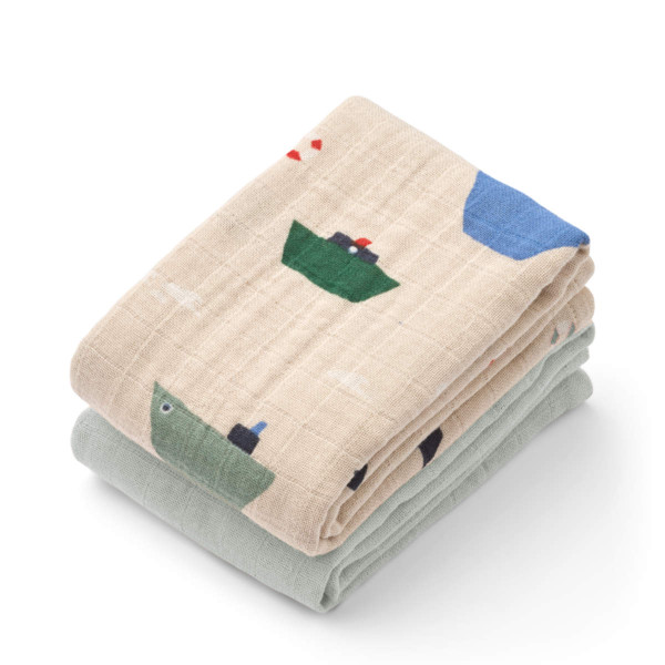 Liewood Lewis hydrofiele doeken, 2 stuks