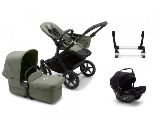 Bugaboo Donkey 5 Mono Kinderwagen Set 3 in 1 incl. Bugaboo Turtle Air