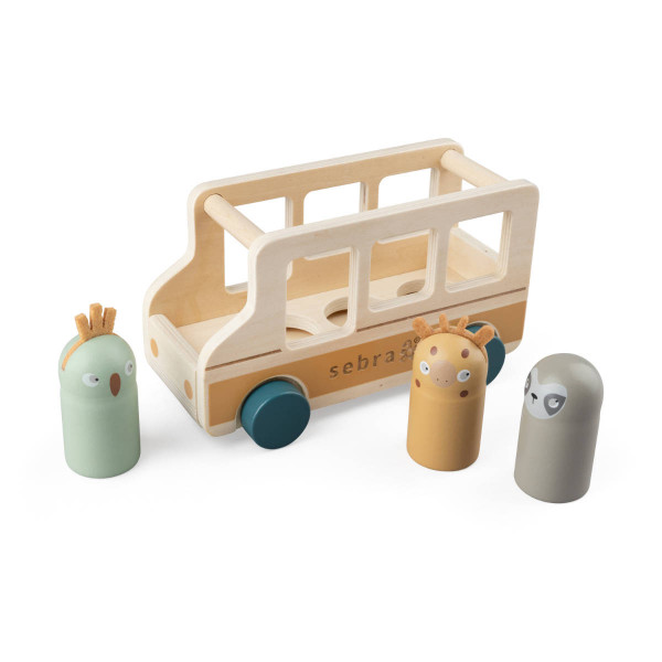 Sebra Houten Bus