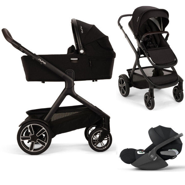 Nuna DEMI Next Kinderwagen Set 3-in-1 incl. Cybex Cloud T i-Size Autostoeltje