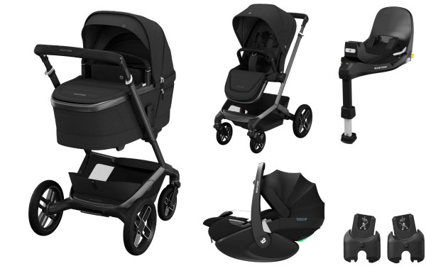 Maxi Cosi Fame Kinderwagen Set 3-in-1 incl. Pebble 360 Pro2 i-Size baby autostoel + Gratis FamilyFix 360 Pro