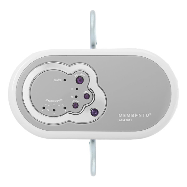 Membantu Federwiegenmotor Weiß - Grau