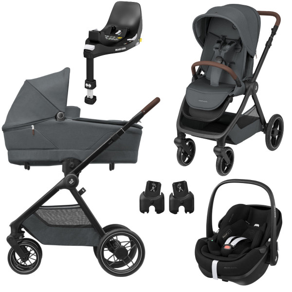 Maxi-Cosi Oxford+ Kinderwagenset 3-in-1 incl. Pebble 360 Pro2 + Gratis FamilyFix 360 Base