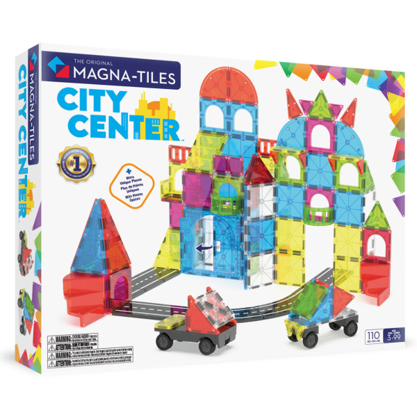 Magna-Tiles City Center – 110-delig