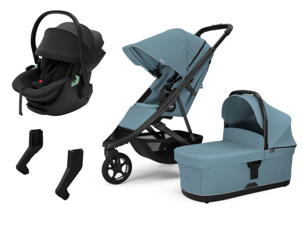 Thule Spring 2 kinderwagen set 3-in-1 incl. Maple i-Size autostoeltje