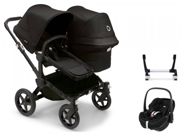 Bugaboo Donkey 5 Duo kinderwagen set 3 in 1 incl. Maxi Cosi Pebble 360 Pro2 i-Size Babyautostoeltje