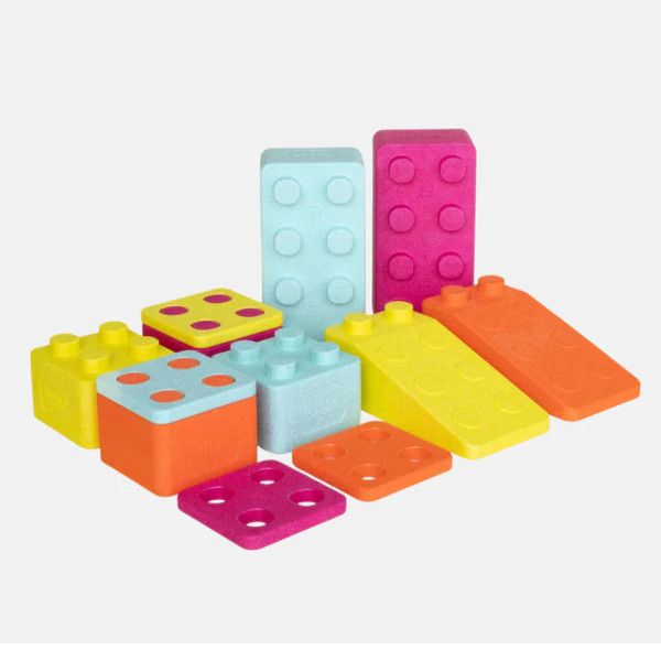 bygge 12-Delige Starterset "FARVESPIL"