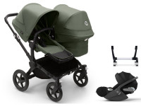 Bugaboo Donkey 5 Duo kinderwagen set 3 in 1 incl. Cybex Cloud T i-Size Autostoeltje Bugaboo Donkey 5 Duo kinderwagen set 3 in 1 incl. Cybex Cloud T i-Size Autostoeltje