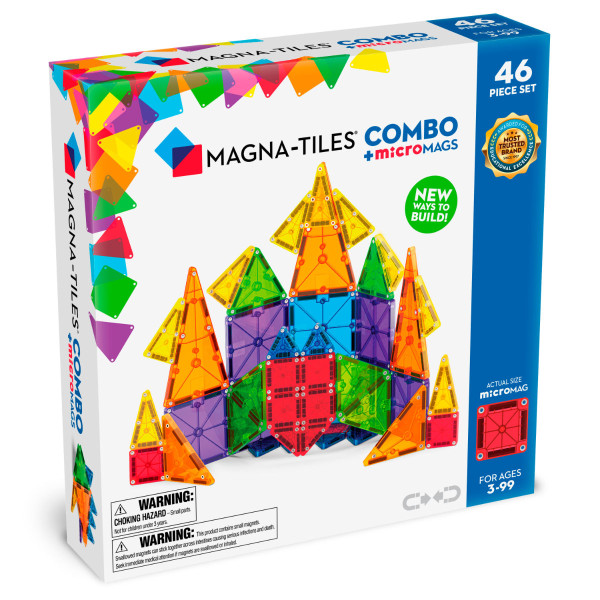Magna-Tiles microMAGS Kombo - 46-delig