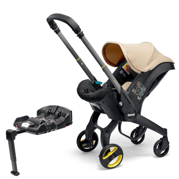 Doona i Baby Autostoel/Kinderwagen incl. Doona i Isofix-Basis